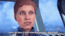 Mass Effect Andromeda My Face Is Tired GIF - Mass Effect Andromeda My Face Is Tired GIFs