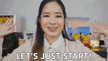 Lets Just Start Kim Dao GIF - Lets Just Start Kim Dao Let Us Begin GIFs