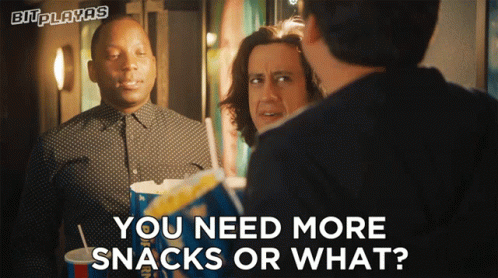 You Need More Snacks Or What Leon GIF - You Need More Snacks Or What Leon Ahmed GIFs