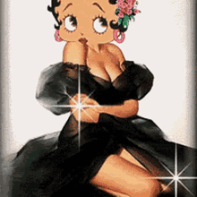 Betty Boop Sparkle GIF - Betty Boop Sparkle Sassy GIFs