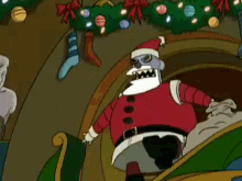Santa Santa Claus GIF - Santa Santa Claus Chris Cringle GIFs