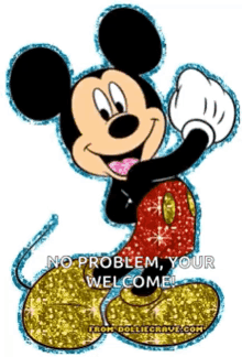 Mickey Mouse Glitter GIF - Mickey Mouse Glitter GIFs