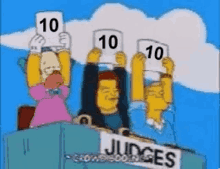 Judges 10 GIF - Judges 10 Score Up GIFs