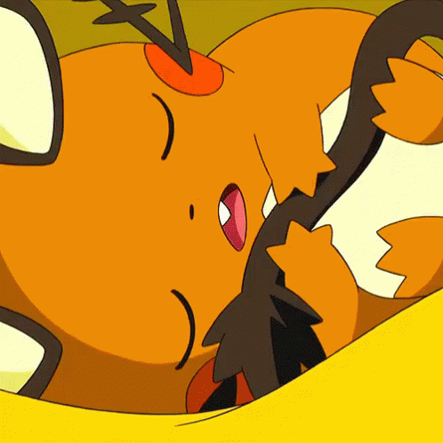 Dedenne ポケモン ネズミ 可愛い ポケモン 眠い 寝る 寝てる Gif Dedenne Pokemon Tired Discover Share Gifs