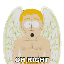 oh right right im sorry archangel uriel south park best friends forever s9e4
