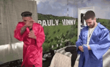 Pauly Punching Vinny GIF - Pauly Punching Pauly Vinny GIFs