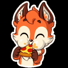 Fox Foxy GIF - Fox Foxy Pizza GIFs