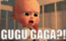 Gugu Gaga GIF - Gugu Gaga Boss Baby GIFs