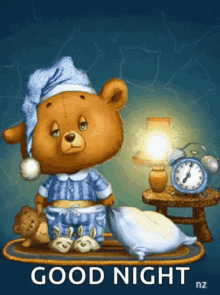 Bear Lamp GIF - Bear Lamp Goodnight GIFs