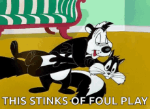 stinky pussycat tom jerry cartoon