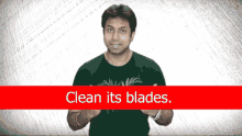 Clean Its Blades Take Care GIF - Clean Its Blades Take Care Clean Propeller GIFs