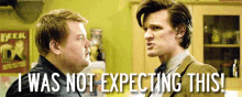 I Was Not Expecting This! - Doctor Who GIF - Doctor Who Matt Smith 11th Doctor GIFs