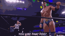 Ricky Starks You Like That Too GIF - Ricky Starks You Like That Too Aew GIFs