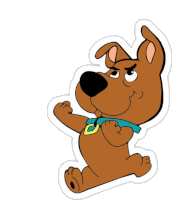 Scooby Scooby Doo Sticker - Scooby Scooby Doo Cute Stickers