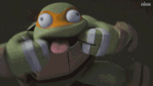 Silly Face Taunting GIF - Silly Face Taunting Michelangelo GIFs
