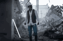 dolido cantando me duele derrumble terremoto