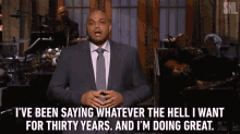 Say Whatever I Want No Filter GIF - Say Whatever I Want No Filter Charles Barkley GIFs