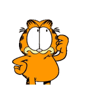 Garfield Thinking GIF - Garfield Thinking Hmm GIFs