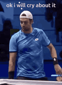 Cry About It Matteo Berrettini GIF - Cry About It Matteo Berrettini Tennis GIFs