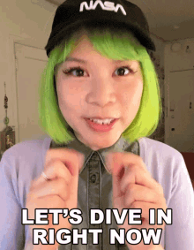 Lets Dive In Right Now Goldie Chan GIF - Lets Dive In Right Now Goldie Chan Lets Get Into Right Now GIFs