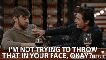 Im Not Trying To Throw That In Your Face Okay GIF - Im Not Trying To Throw That In Your Face Okay Im Sorry GIFs