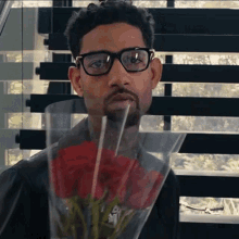 Looking Around Pnb Rock GIF - Looking Around Pnb Rock Roses GIFs
