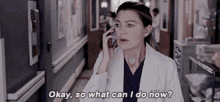 Greys Anatomy Meredith Grey GIF - Greys Anatomy Meredith Grey Okay So What Can I Do Now GIFs