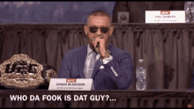 Conor Mc Gregor Whothe Fuck Is That Guy GIF - Conor Mc Gregor Whothe Fuck Is That Guy GIFs