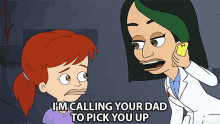Im Calling Your Dad To Pick You Up GIF - Im Calling Your Dad To Pick You Up Time To Go GIFs
