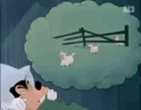 Counting Sheep GIF - Counting Sheep Anxiety GIFs