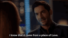 Lucifer Place Of Love GIF - Lucifer Place Of Love Ik Now That It Comes From A Place Of Love GIFs