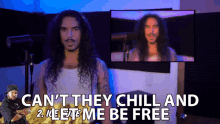 Cant They Chill And Let Me Be Free Anthony Vincent GIF - Cant They Chill And Let Me Be Free Anthony Vincent Ten Second Songs GIFs