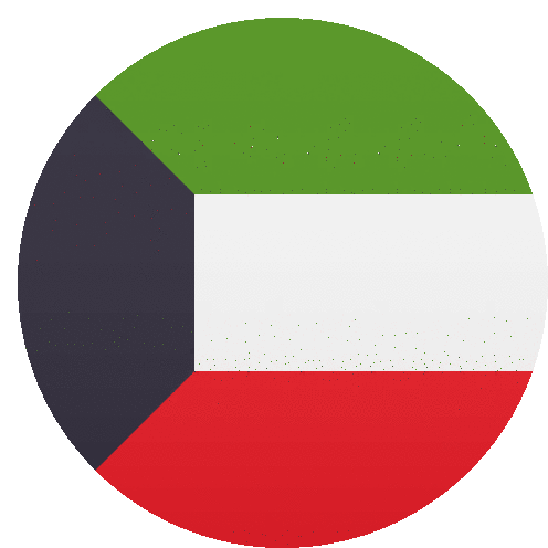 Kuwait Flags Sticker - Kuwait Flags Joypixels Stickers