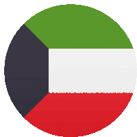 Kuwait Flags Sticker - Kuwait Flags Joypixels Stickers
