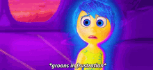 Inside Out Joy GIF - Inside Out Joy Frustrated GIFs