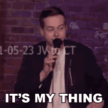 Its My Thing Chris Turner GIF - Its My Thing Chris Turner Im Used To This GIFs