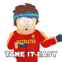 Take It Easy Thumper Sticker - Take It Easy Thumper South Park Stickers