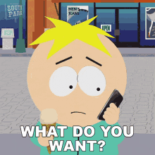 what do you want butters south park s19e2 where my country gone