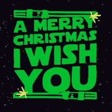 I Wish You A Merry Christmas Lightsaber GIF - I Wish You A Merry Christmas Lightsaber Star Wars GIFs