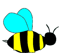 Bee Flying Sticker - Bee Flying Animated Stickers