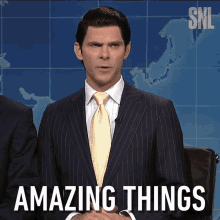 Amazing Things Mikey Day GIF - Amazing Things Mikey Day Saturday Night Live GIFs