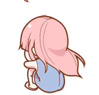 Miracle Nikki Lonely Sticker - Miracle Nikki Lonely Moping Stickers