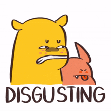 monster cute disgust dislike monster cute disgust dislike