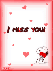 Love I Miss You GIF - Love I Miss You Snoopy GIFs