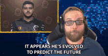 It Appear Hes Evolved To Predict The Future Graham Hadfield GIF - It Appear Hes Evolved To Predict The Future Graham Hadfield Hinduman GIFs