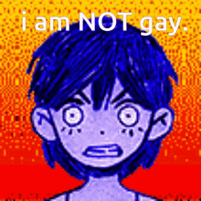 I Actually Am I Am Not Gay GIF - I Actually Am I Am Not Gay Omori GIFs