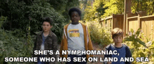 shes a nymphomaniac someone who has sex on land and sea middle school wisdom keith l williams