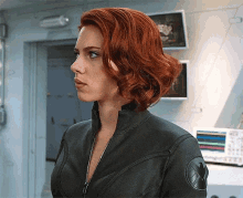 Black Widow Scarlett Johansson GIF - Black Widow Scarlett Johansson I Guess GIFs