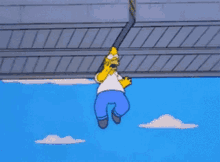 Homer Simpson GIF - Homer Simpson Stuck GIFs