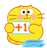 Cute Fat Sticker - Cute Fat Kitty Stickers
